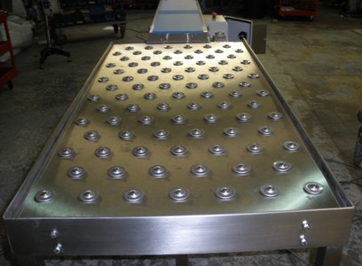 Ball Table with conveyor belt